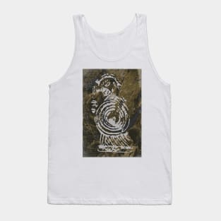 Vikings abstract line art Tank Top